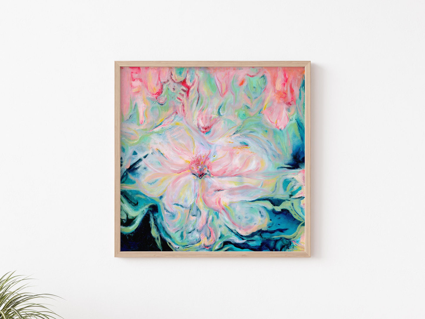 ‘Whispers of Spring’ – feminine and uplifting canvas artwork inspired by nature.