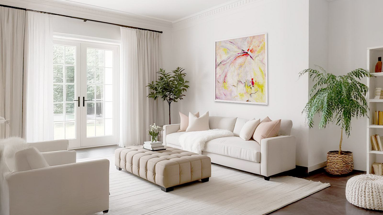 Kate Shephard Art banner image with taking flight painting