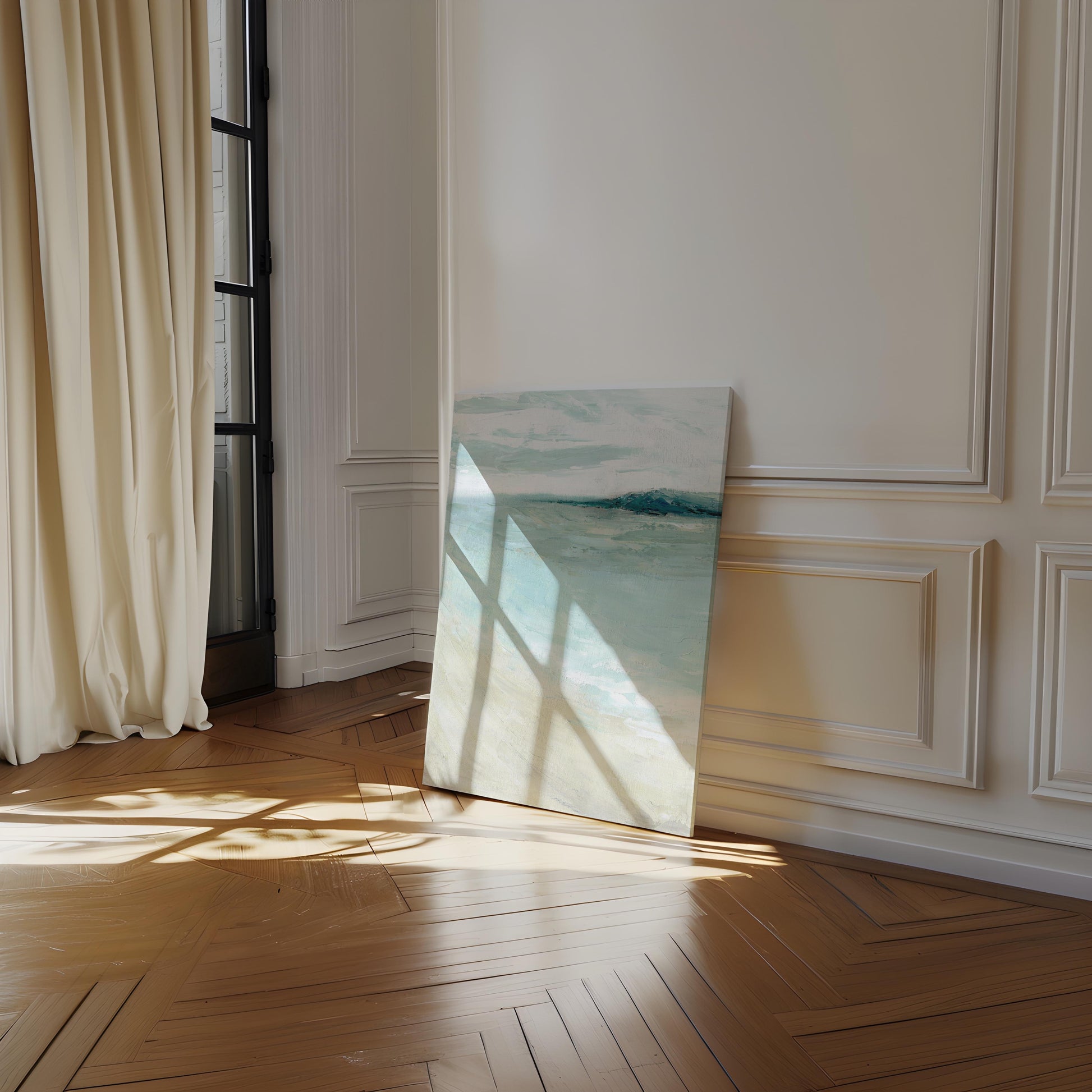 ‘Bramble Bush Bay Shores’ - Soft coastal colours for a serene interior.