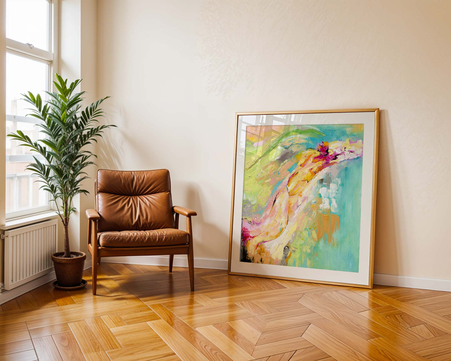 ‘Endless Summer’ - Coastal-inspired artwork bringing warmth and light indoors.