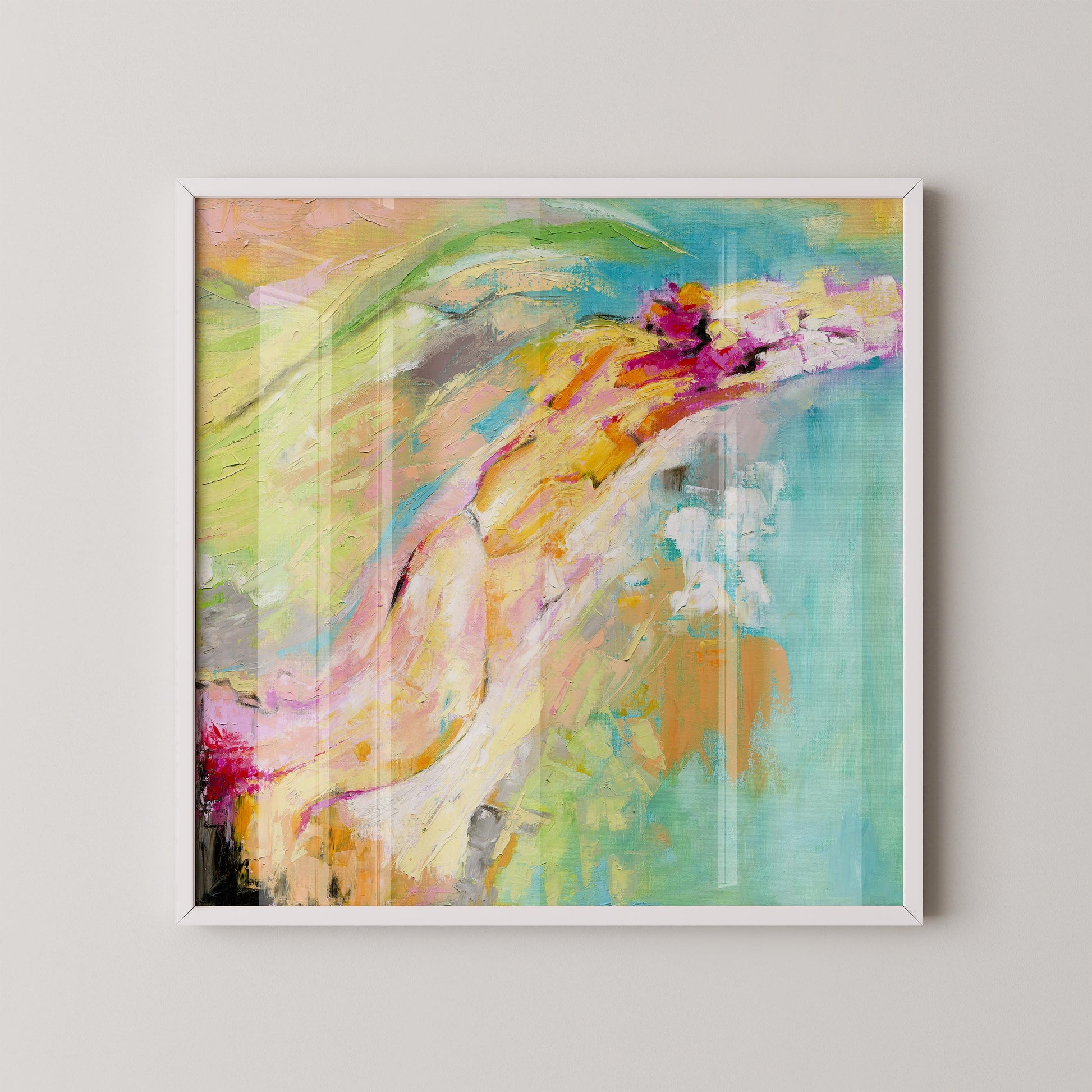 ‘Endless Summer’ - Abstract art print bringing calm and inspiration to any space.
