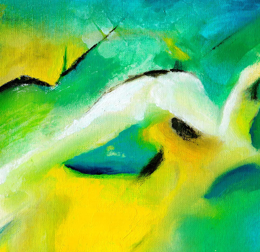 ‘Leap of Faith’ – uplifting contemporary art print for modern homes.