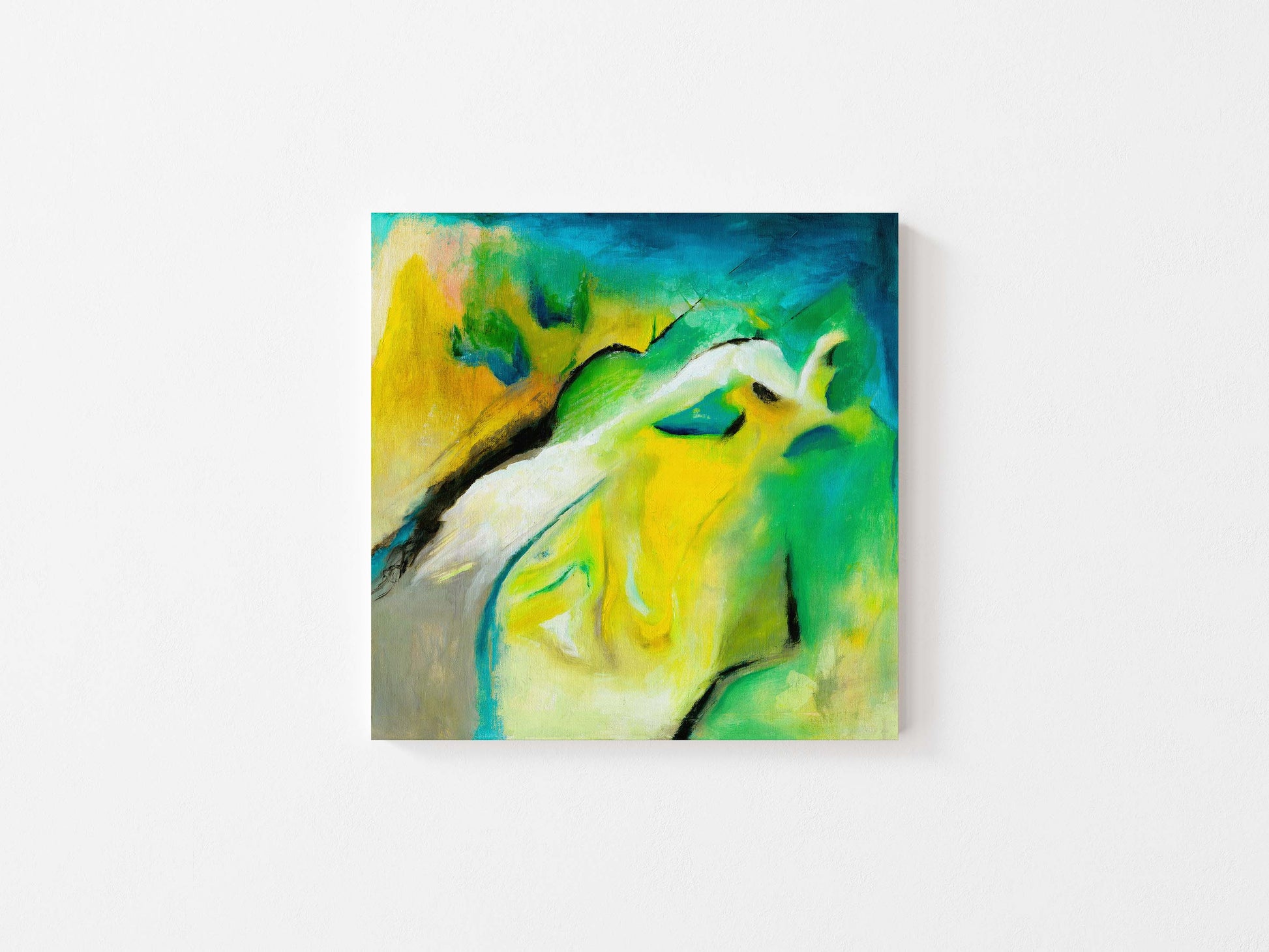 ‘Leap of Faith’ – modern wall decor that celebrates courage and freedom.
