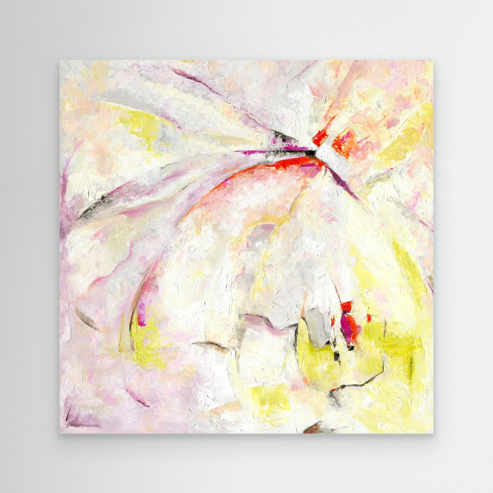 ‘Taking Flight’ – modern vibrant artwork inspired by freedom and movement.