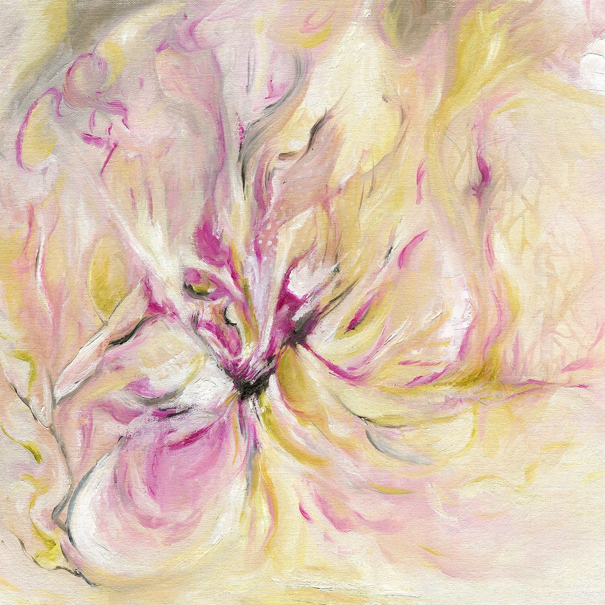 In the quiet light abstract art print by Kate Shephard