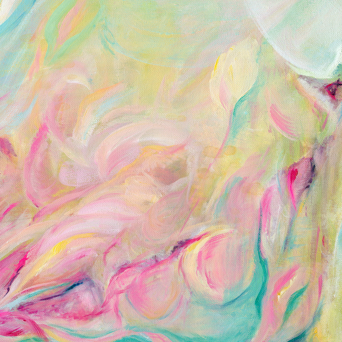 Closer than you think abstract art print by Kate Shephard
