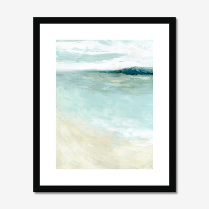 16x20 bramble bush bay shores in black frame