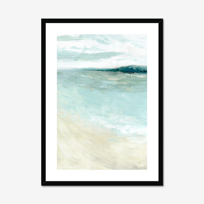 20x28 bramble bush bay shores in black frame
