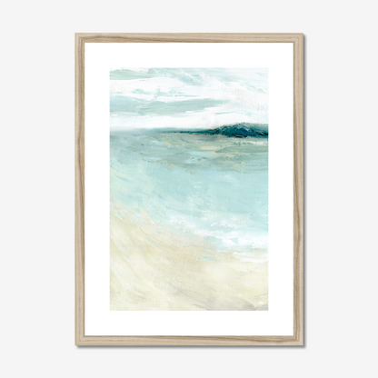 A2 bramble bush bay shores in natural wood frame