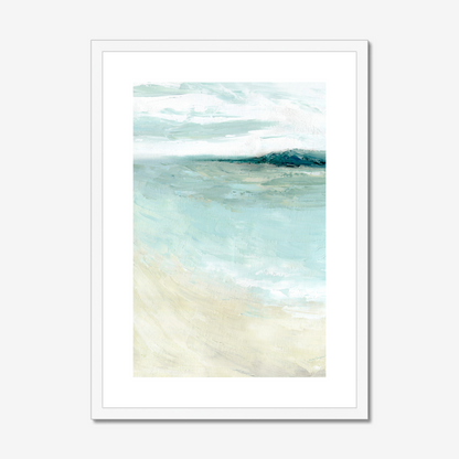 A2 bramble bush bay shores in white wood frame