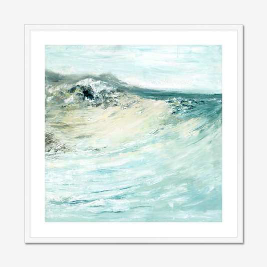 Beyond The Shore' Beach Wall Art - Dorset Abstract Seascape Art