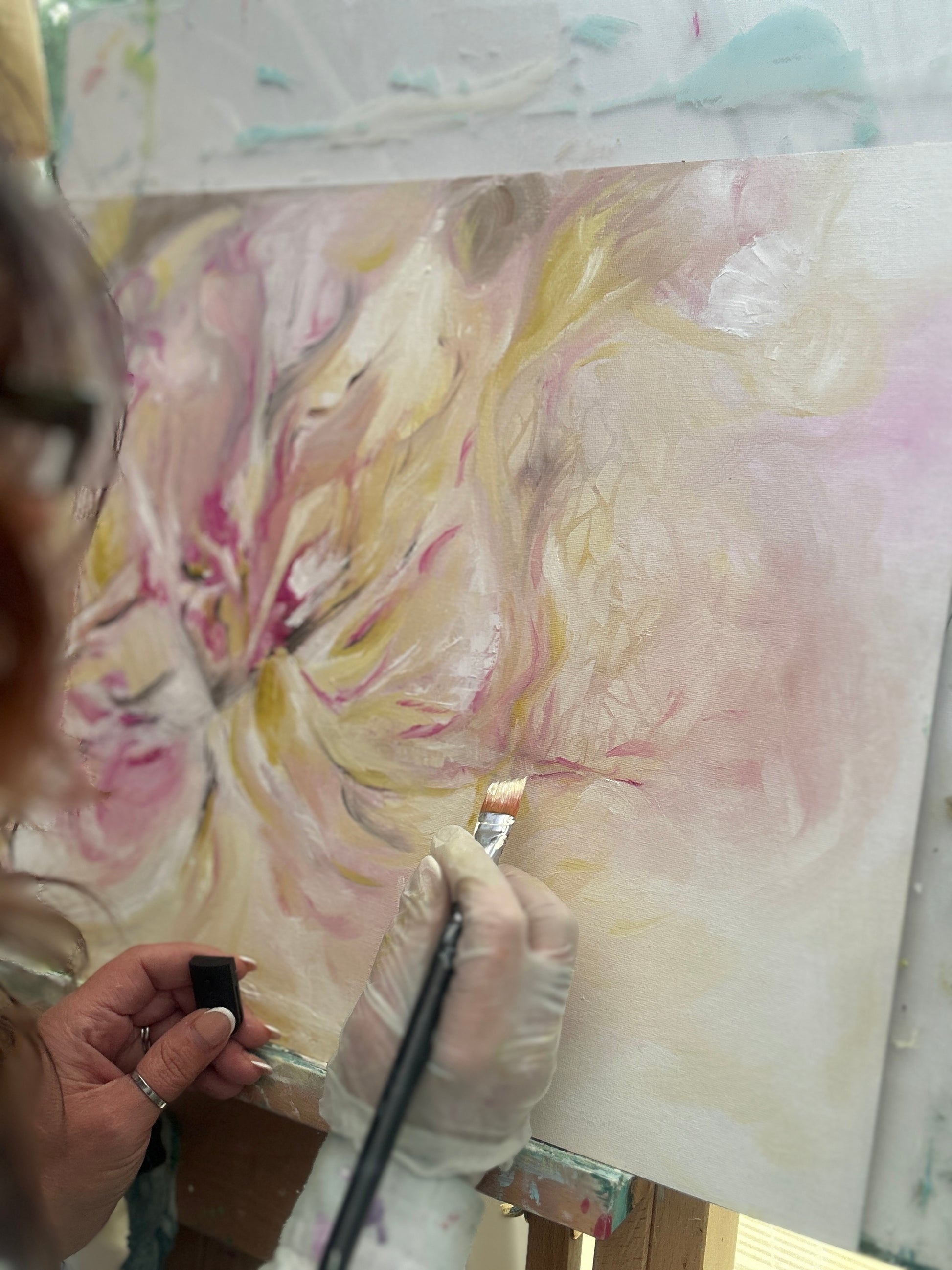 ‘In the Quiet Light’ - Feminine fine art print bringing calm and beauty to your space.