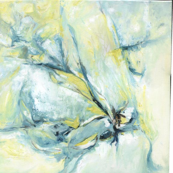 Whispers of Midwinter abstract art print by Kate Shephard