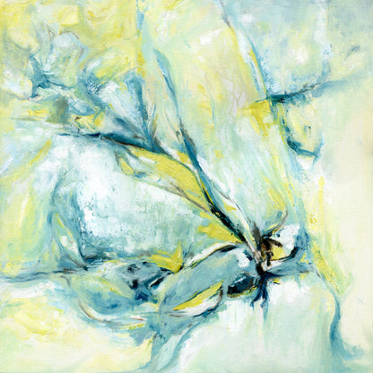 Whispers of Midwinter abstract art print by Kate Shephard