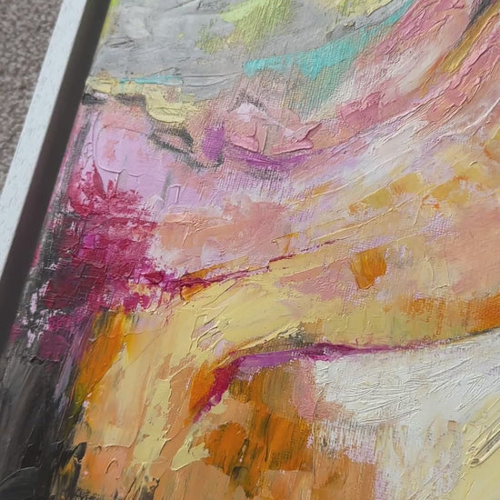 VIdeo of 'Endless Summer' painting by Kate Shephard