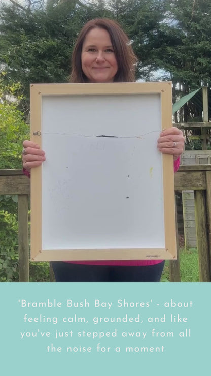 Bramble Bush Bay Shores - video of painting reveal