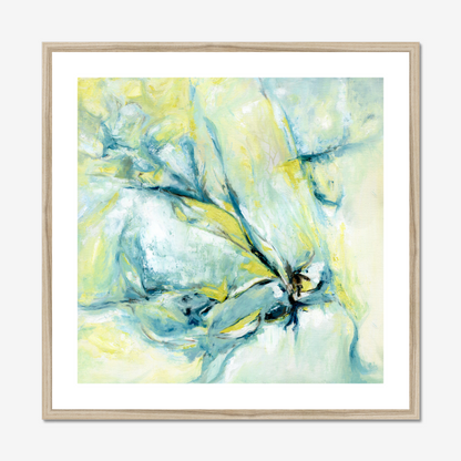 ‘Whispers of Midwinter’ – peaceful winter artwork with flowing strokes and a soft seasonal glow.
