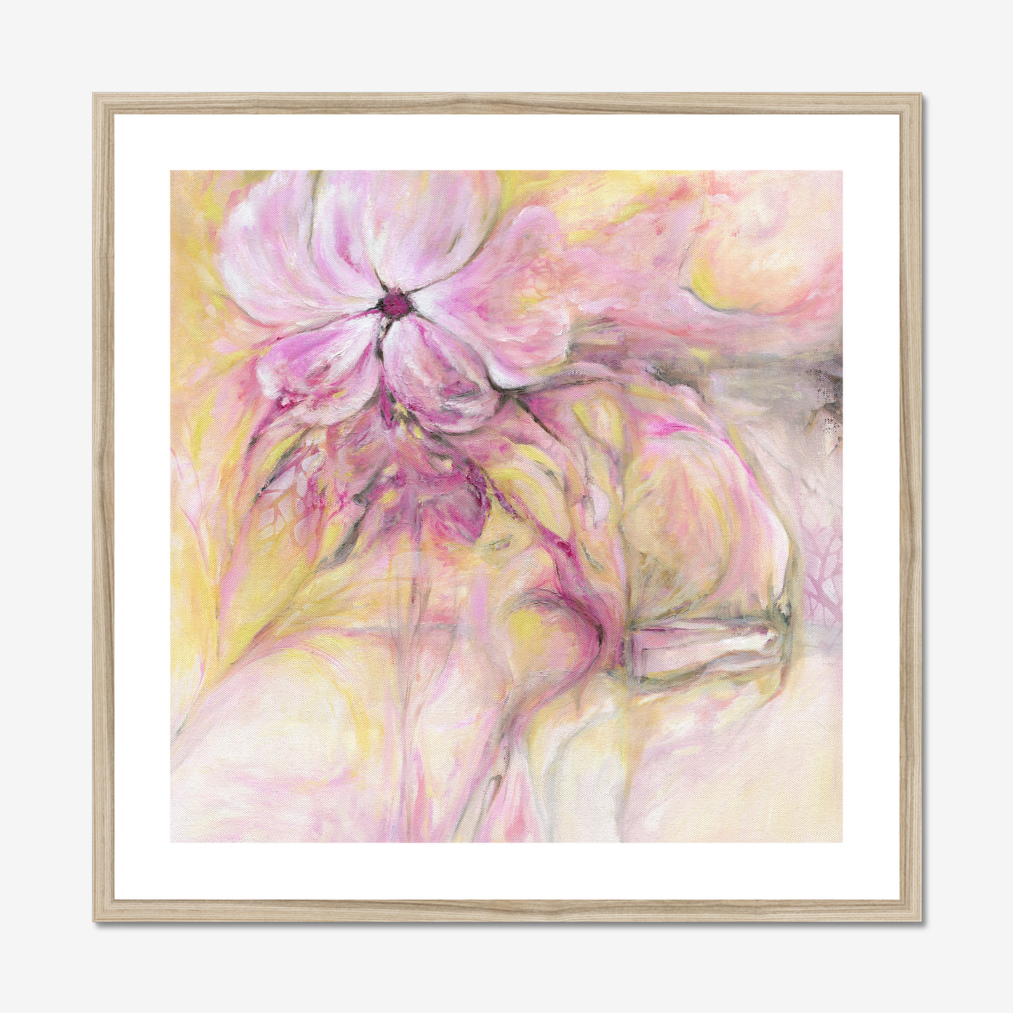 'Through It All' - modern abstract print for framed or unframed display.